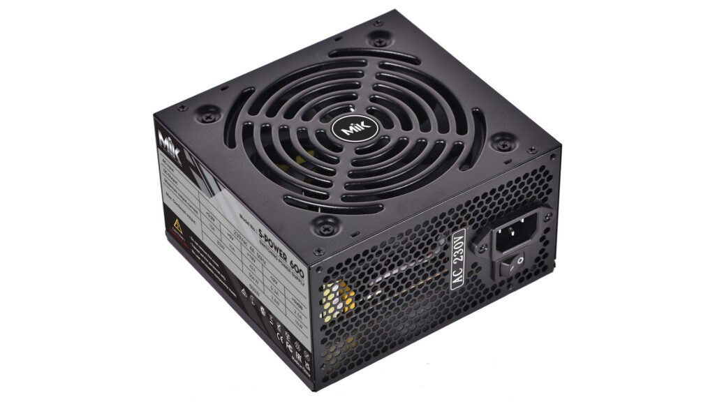 Nguồn MIK S-Power 600 (600W | Non-modular)