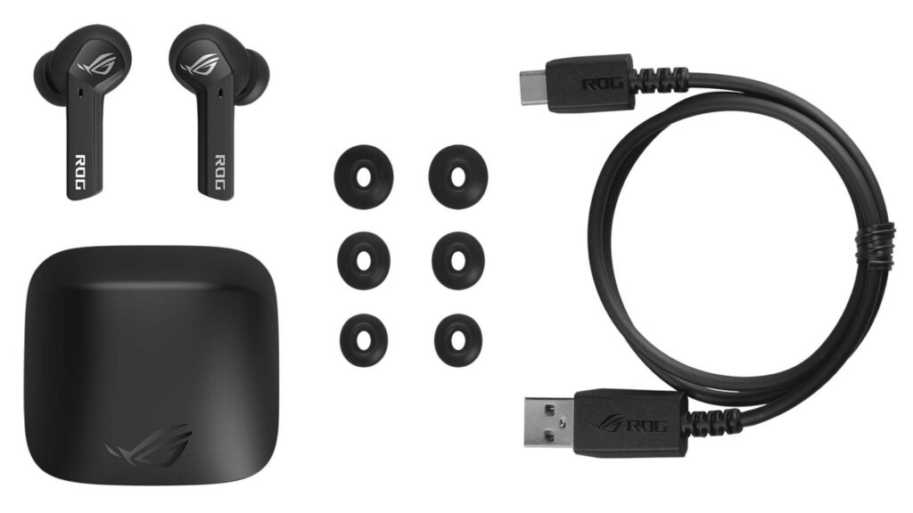 Tai nghe Asus ROG Cetra True Wireless ( Black ) 9 Tai nghe Asus ROG Cetra True Wireless ( Black )