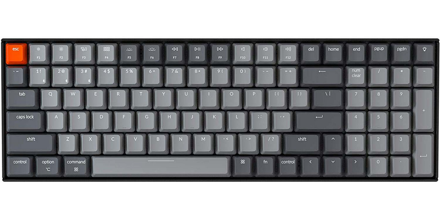 Bàn phím cơ Keychron K4v2 - Gateron Blue Switch