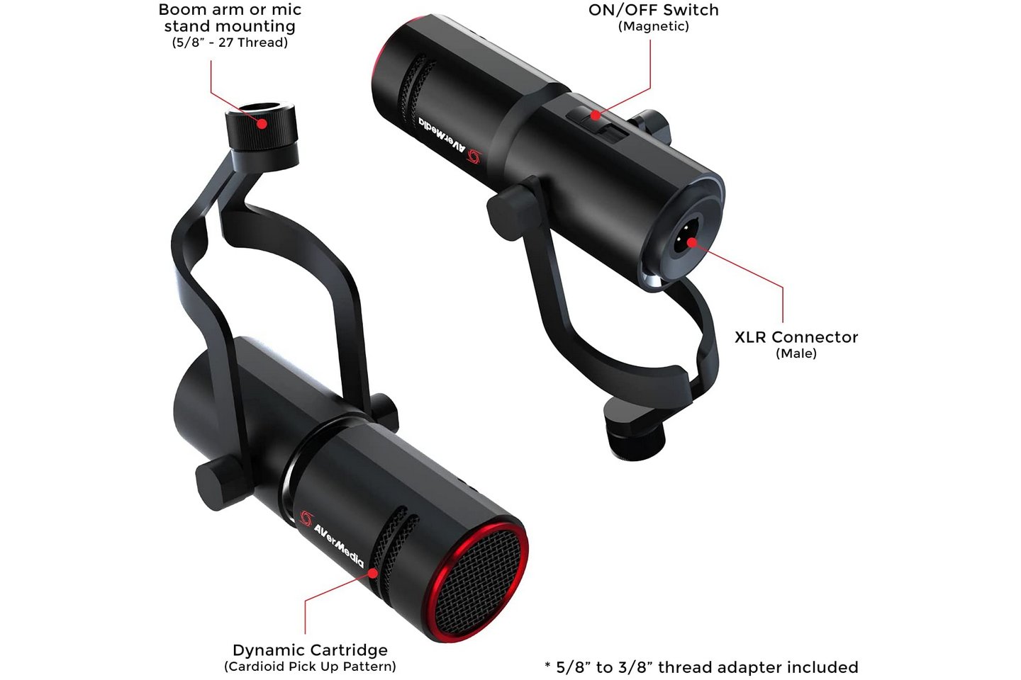 Live Streamer MIC AVerMedia AM330 2 Live Streamer MIC AVerMedia AM330