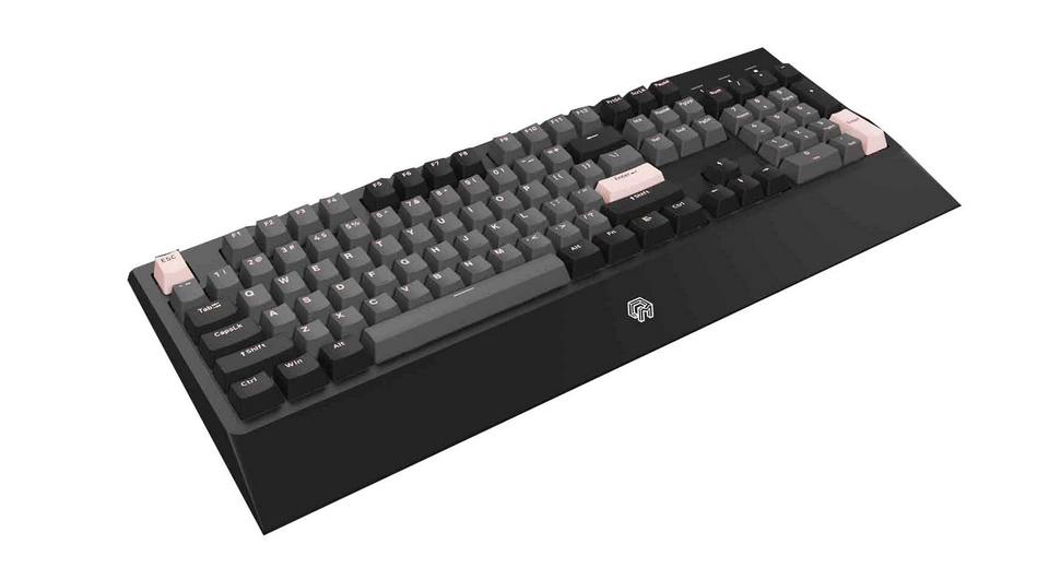 Bàn Phím Cơ MOJIKE GK1 Black Pink (AKKO Orange Switch V2) 2 Bàn Phím Cơ MOJIKE GK1 Black Pink (AKKO Orange Switch V2)