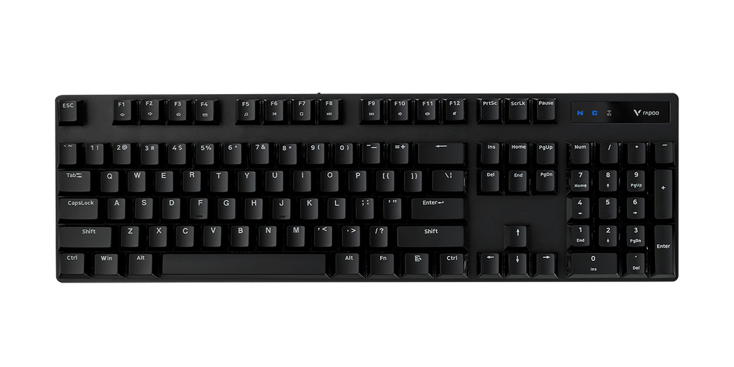 Bàn phím cơ Rapoo V500 Pro Wireless (Blue Switch | Black)