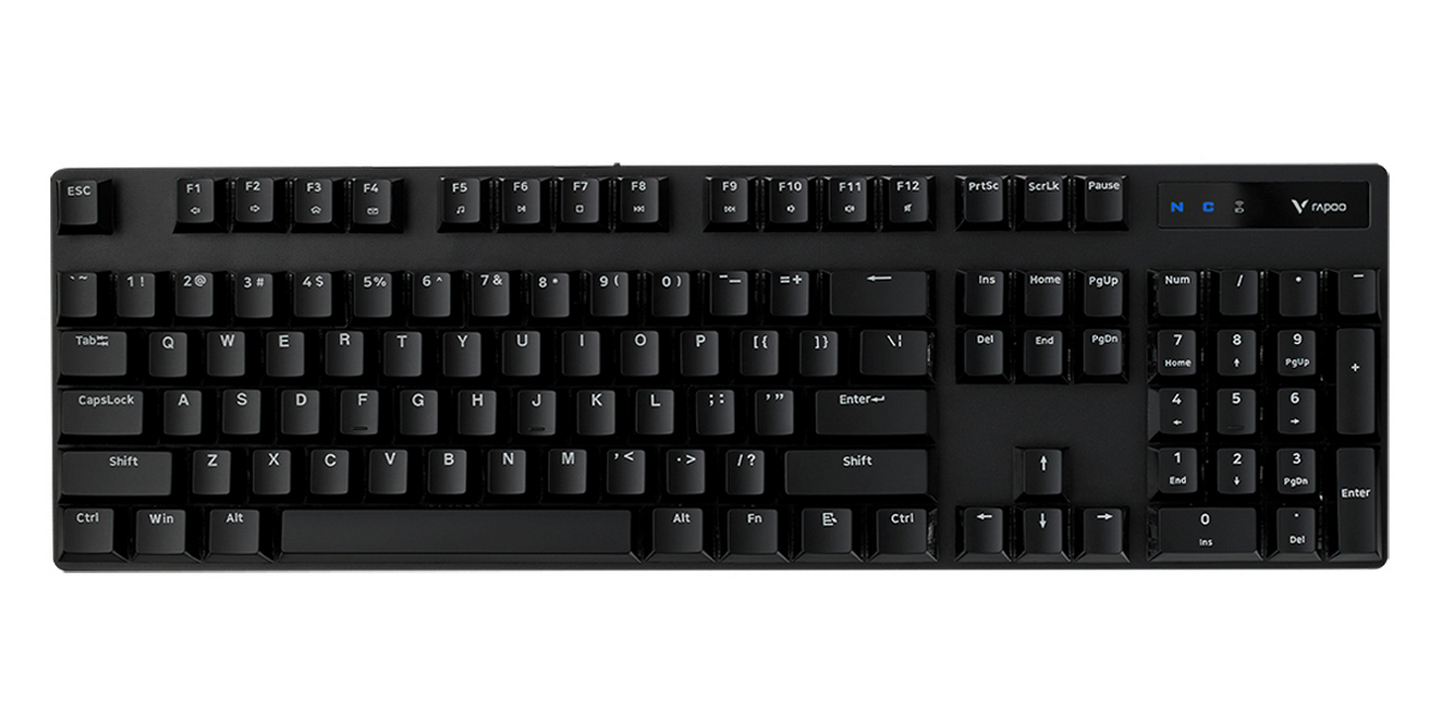 Bàn phím cơ Rapoo V500 Pro Wireless (Blue Switch | Black) 1 Bàn phím cơ Rapoo V500 Pro Wireless (Blue Switch | Black)