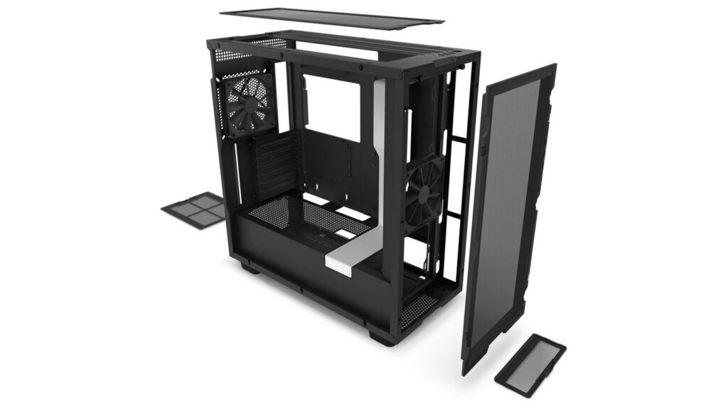 Vỏ Case NZXT H7 Flow White And Black 11 Vỏ Case NZXT H7 Flow White And Black