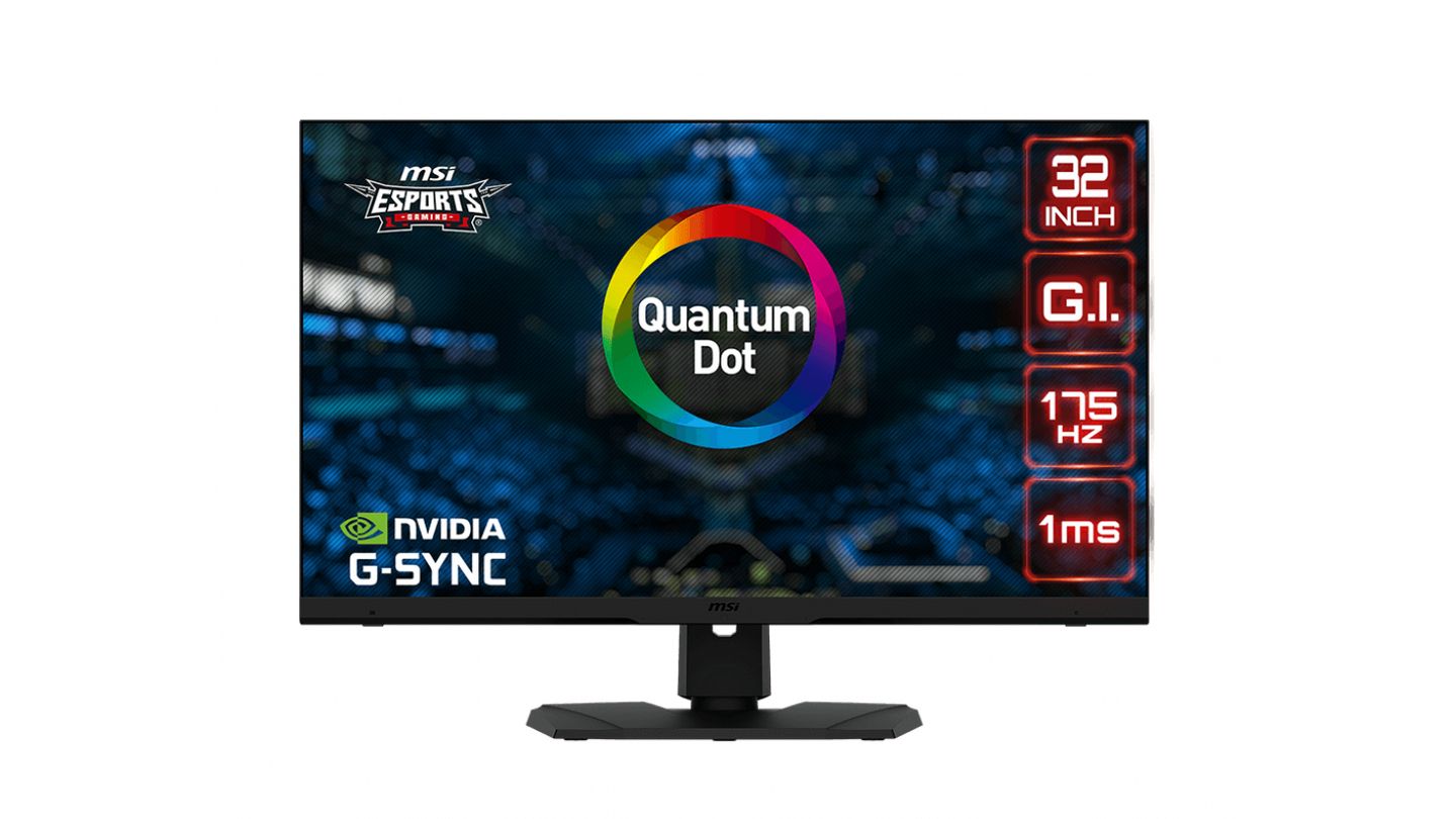 Màn Hình MSI Optix MPG321QRF-QD (32" | WQHD | IPS | 175Hz | 1ms | 10.7B | G-sync)