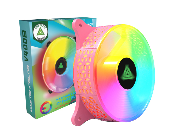 Fan Case VSP V400B LED RGB Hồng 1 Fan Case VSP V400B LED RGB Hồng