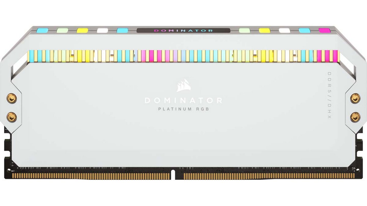 RAM Corsair Dominator Platinum White RGB 32GB (2x16G | DDR5 | 5600MHz | CMT32GX5M2B5600C36W) 1 RAM Corsair Dominator Platinum White RGB 32GB (2x16G | DDR5 | 5600MHz | CMT32GX5M2B5600C36W)