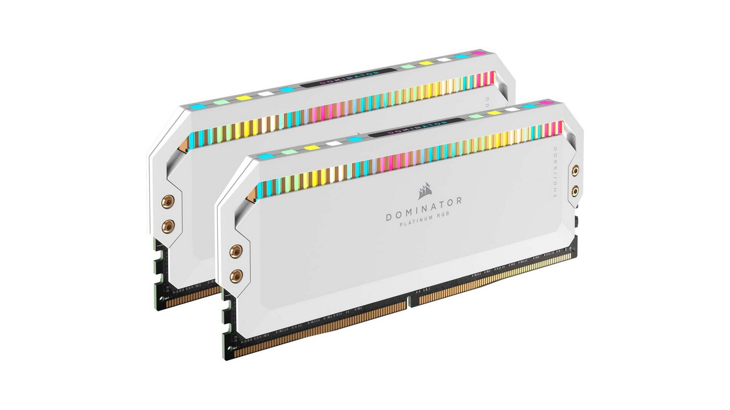RAM Corsair Dominator Platinum White RGB 32GB (2x16G | DDR5 | 5600MHz | CMT32GX5M2B5600C36W) 2 RAM Corsair Dominator Platinum White RGB 32GB (2x16G | DDR5 | 5600MHz | CMT32GX5M2B5600C36W)