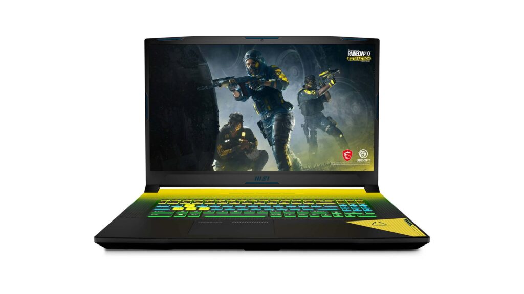 Laptop MSI Crosshair 15 B12UEZ-460VN (i7-12700H | RAM 16GB | SSD 1TB | RTX 3060 6GB | 15.6" FHD 165Hz | Win 11 | Yellow Gray)