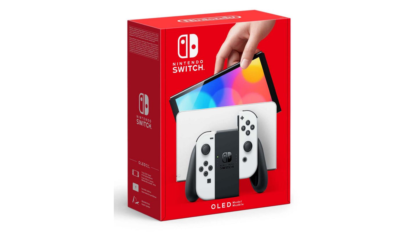 Máy chơi game Nintendo Switch Oled (Trắng) 4 Máy chơi game Nintendo Switch Oled (Trắng)