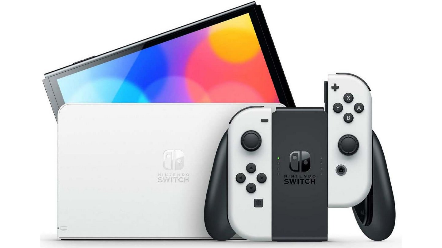 Máy chơi game Nintendo Switch Oled (Trắng) 3 Máy chơi game Nintendo Switch Oled (Trắng)