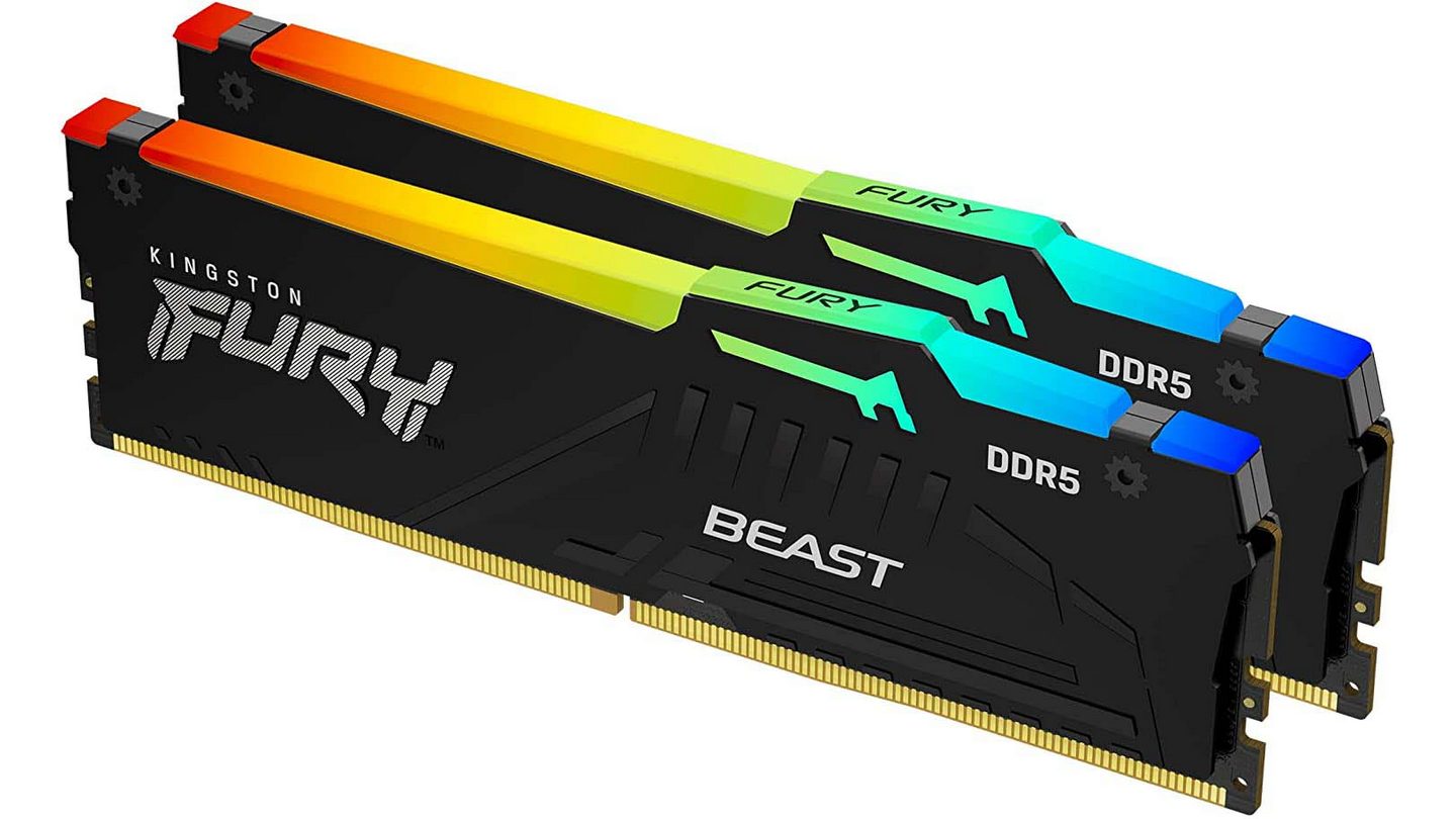 RAM Kingston Fury Beast RGB 64GB (2x32GB | 5600MHz | CL40 | DDR5) 7 RAM Kingston Fury Beast RGB 64GB (2x32GB | 5600MHz | CL40 | DDR5)