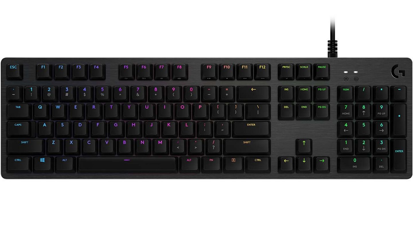Bàn phím cơ Logitech G512 (GX Red Linear Switch | 920-009372)