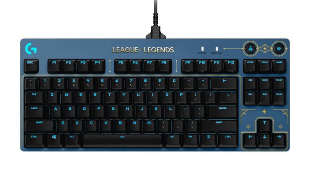 Bàn Phím Cơ Logitech Pro (League of Legends | GX Brown Tactile Switch | ABS | LED RGB)