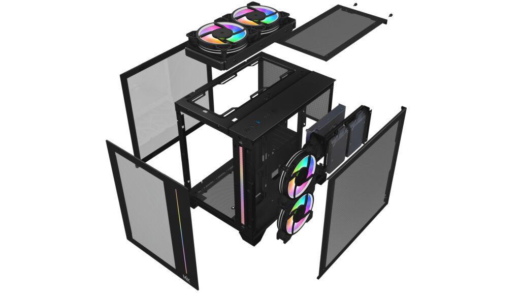 Vỏ Case Bể cá Mik LV12 Mini Elite Black 9 Vỏ Case Bể cá Mik LV12 Mini Elite Black