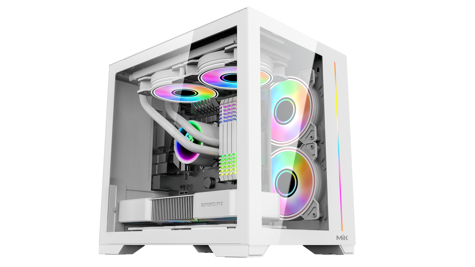 Vỏ Case Bể cá Mik LV12 Mini Elite White 1 Vỏ Case Bể cá Mik LV12 Mini Elite White