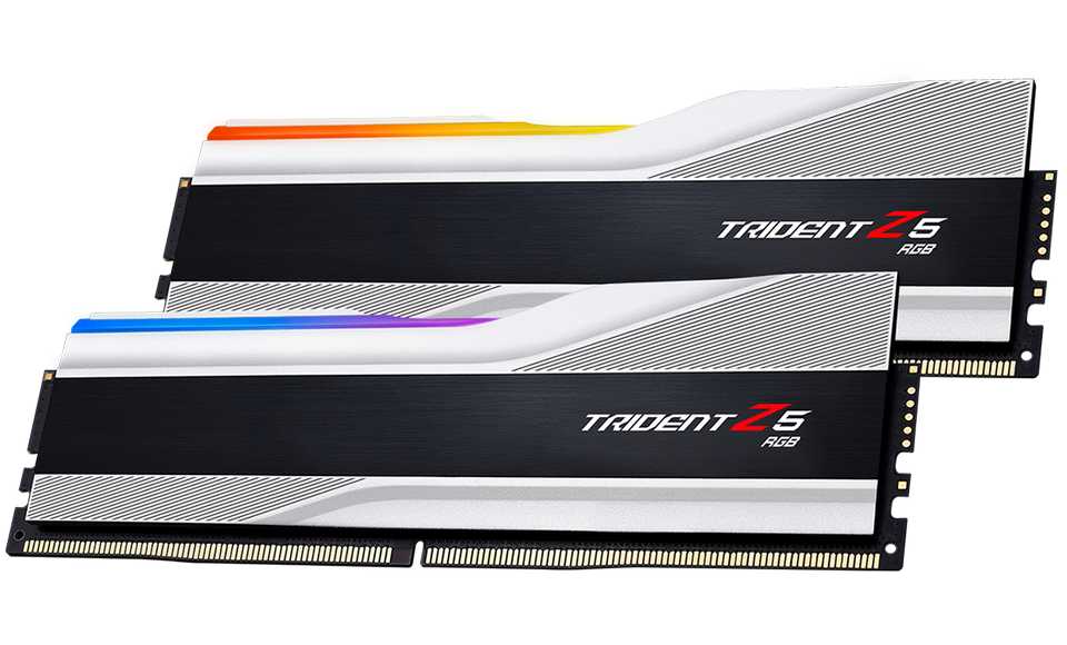 RAM G.Skill TRIDENT Z5 Silver RGB 32GB (DDR5 | 5600MHz | C40 | 2x16GB | F5-5600J4040C16GX2-TZ5RS) 4 RAM G.Skill TRIDENT Z5 Silver RGB 32GB (DDR5 | 5600MHz | C40 | 2x16GB | F5-5600J4040C16GX2-TZ5RS)