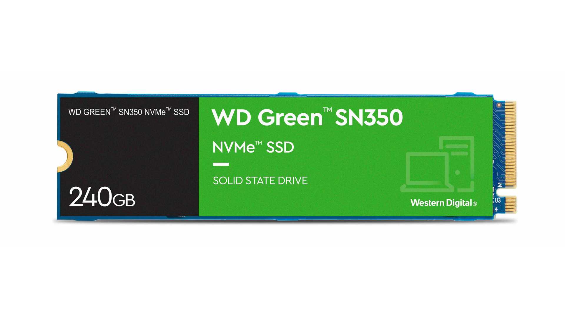 Ổ Cứng SSD M.2 NVMe WD Green SN350 240GB (2400MB/s / 900MB/s | WDS240G2G0C) 2 Ổ Cứng SSD M.2 NVMe WD Green SN350 240GB (2400MB/s / 900MB/s | WDS240G2G0C)