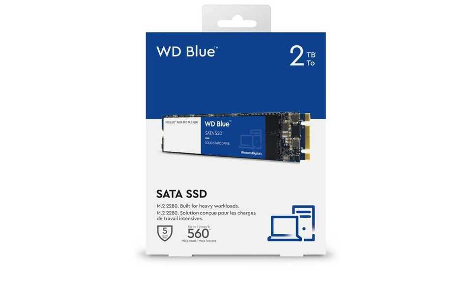 Ổ Cứng SSD M.2 SATA WD Blue 2TB (560MB/s - 530MB/s | WDS200T2B0B) 8 Ổ Cứng SSD M.2 SATA WD Blue 2TB (560MB/s - 530MB/s | WDS200T2B0B)