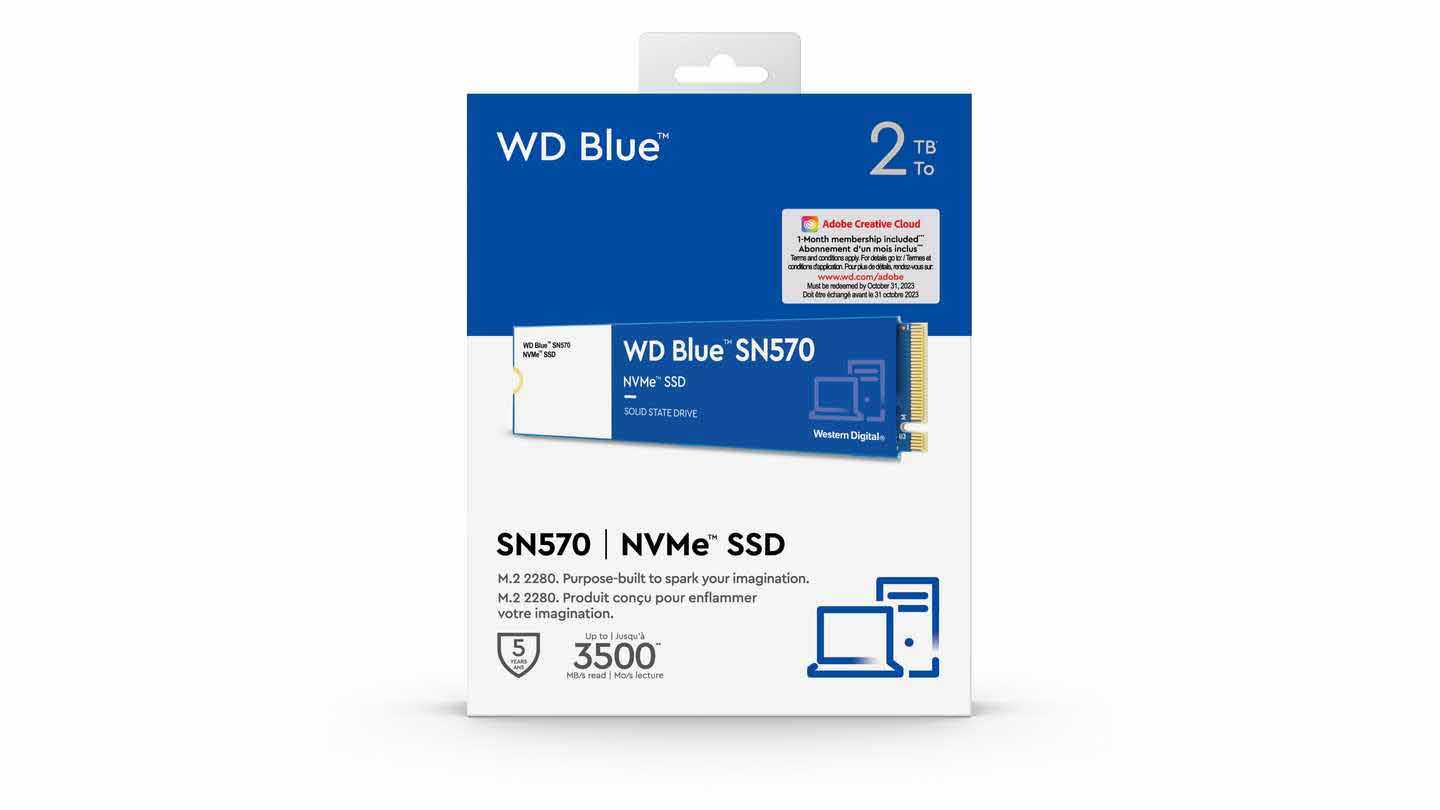 Ổ Cứng SSD NVMe WD Blue SN570 2TB (Đọc/Ghi 3500MB/s | WDS200T3B0C) 10 Ổ Cứng SSD NVMe WD Blue SN570 2TB (Đọc/Ghi 3500MB/s | WDS200T3B0C)