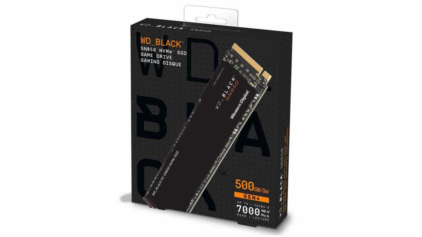 Ổ Cứng SSD NVMe WD_BLACK SN850 500GB (PCIe Gen4x4 | 7,000MB/s - 4,100MB/s | WDS500G1X0E) 1 Ổ Cứng SSD NVMe WD_BLACK SN850 500GB (PCIe Gen4x4 | 7,000MB/s - 4,100MB/s | WDS500G1X0E)