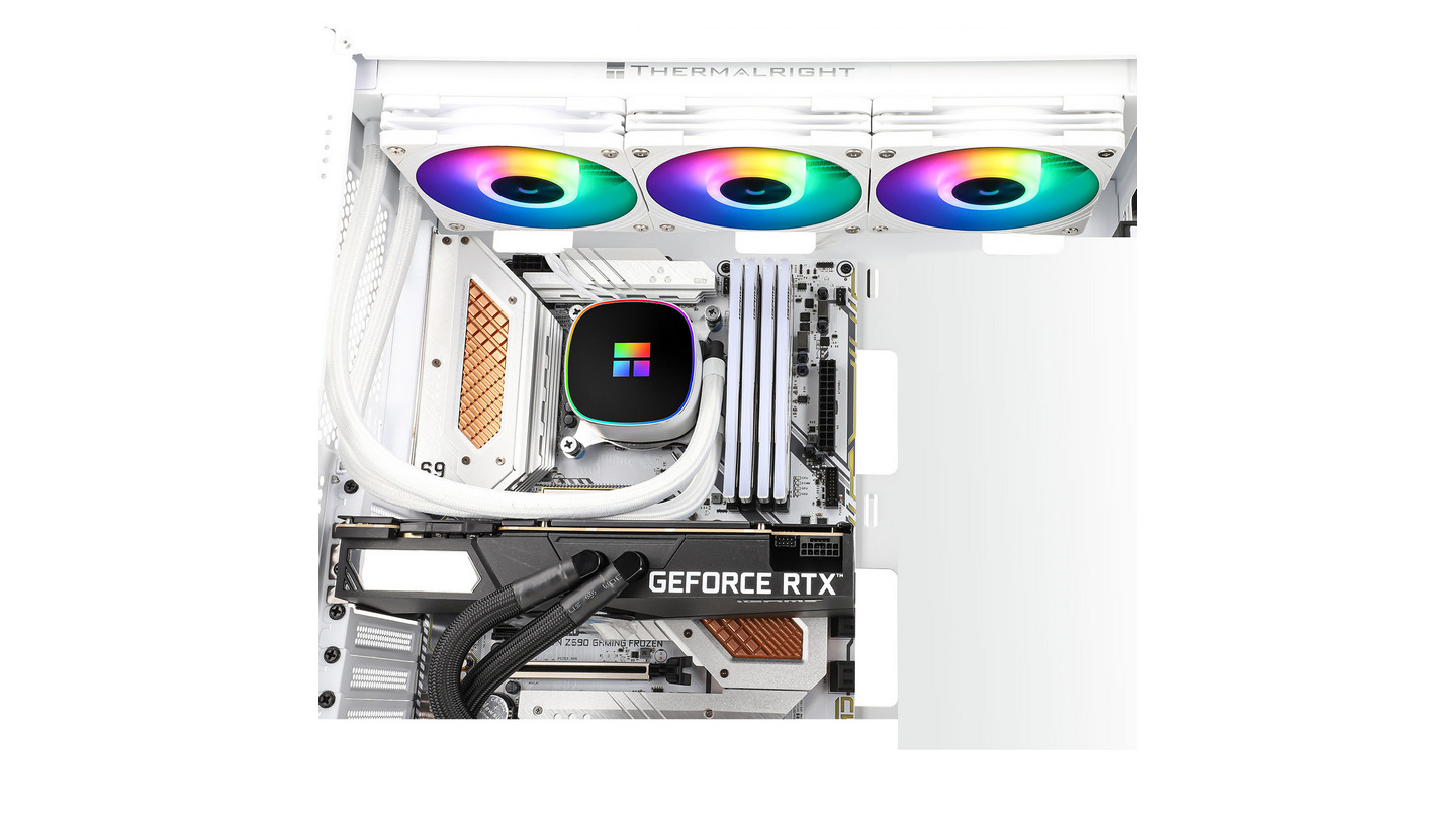 Tản Nhiệt Nước Thermalright FROZEN HORIZON 360 White ARGB 5 Tản Nhiệt Nước Thermalright FROZEN HORIZON 360 White ARGB