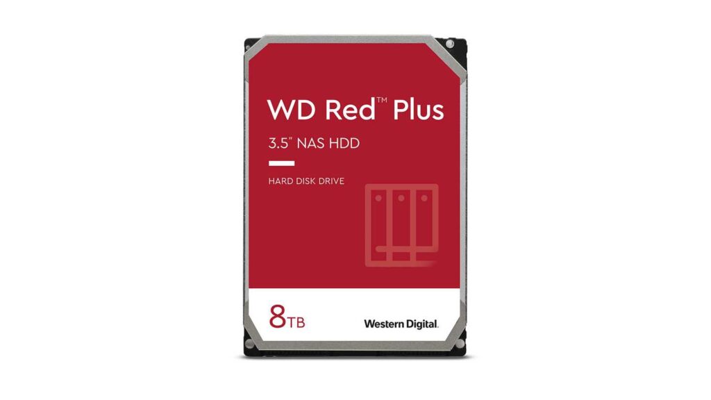 Ổ Cứng HDD WD Red Plus 8TB (3.5" | 7200RPM | 256MB Cache | WD80EFBX)