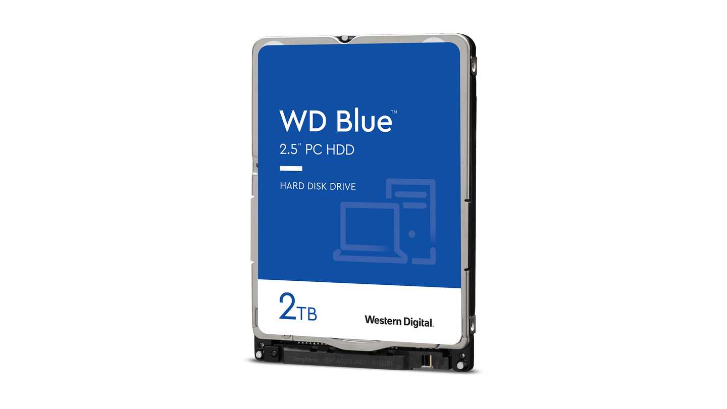 Ổ Cứng HDD Laptop WD Scorpio Blue 2TB (2.5" | 5400RPM | 128MB Cache | WD20SPZX)