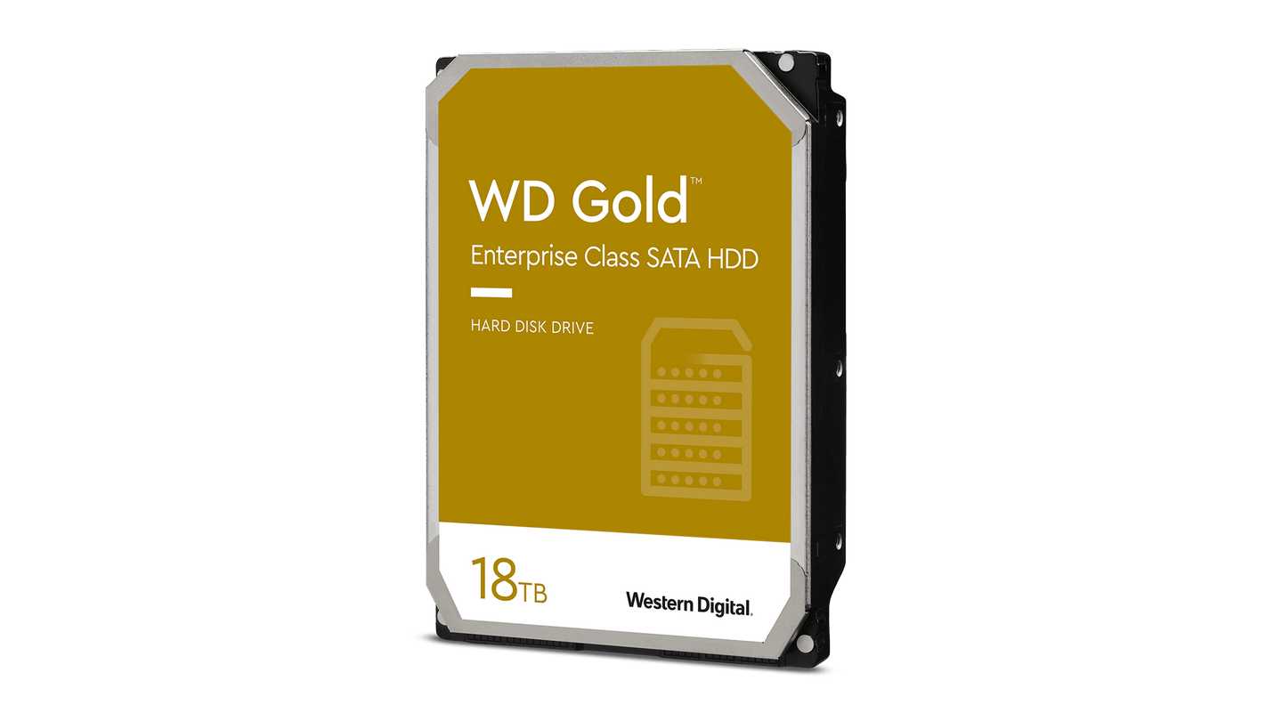 Ổ Cứng HDD WD Gold 18TB (3.5" | 7200RPM | 512MB Cache | WD181KRYZ)