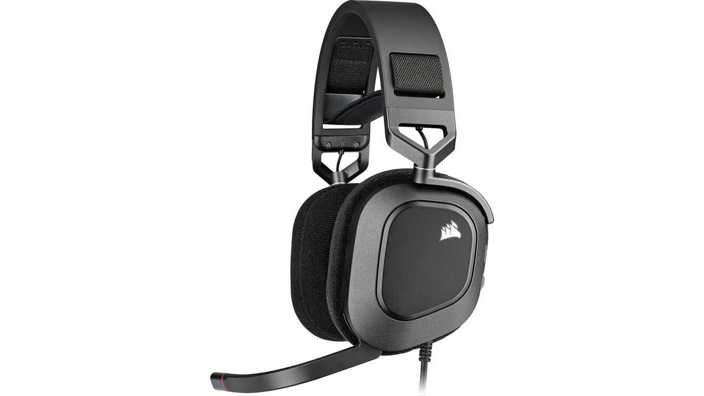 Tai Nghe Corsair HS80 RGB Carbon (USB | 7.1)