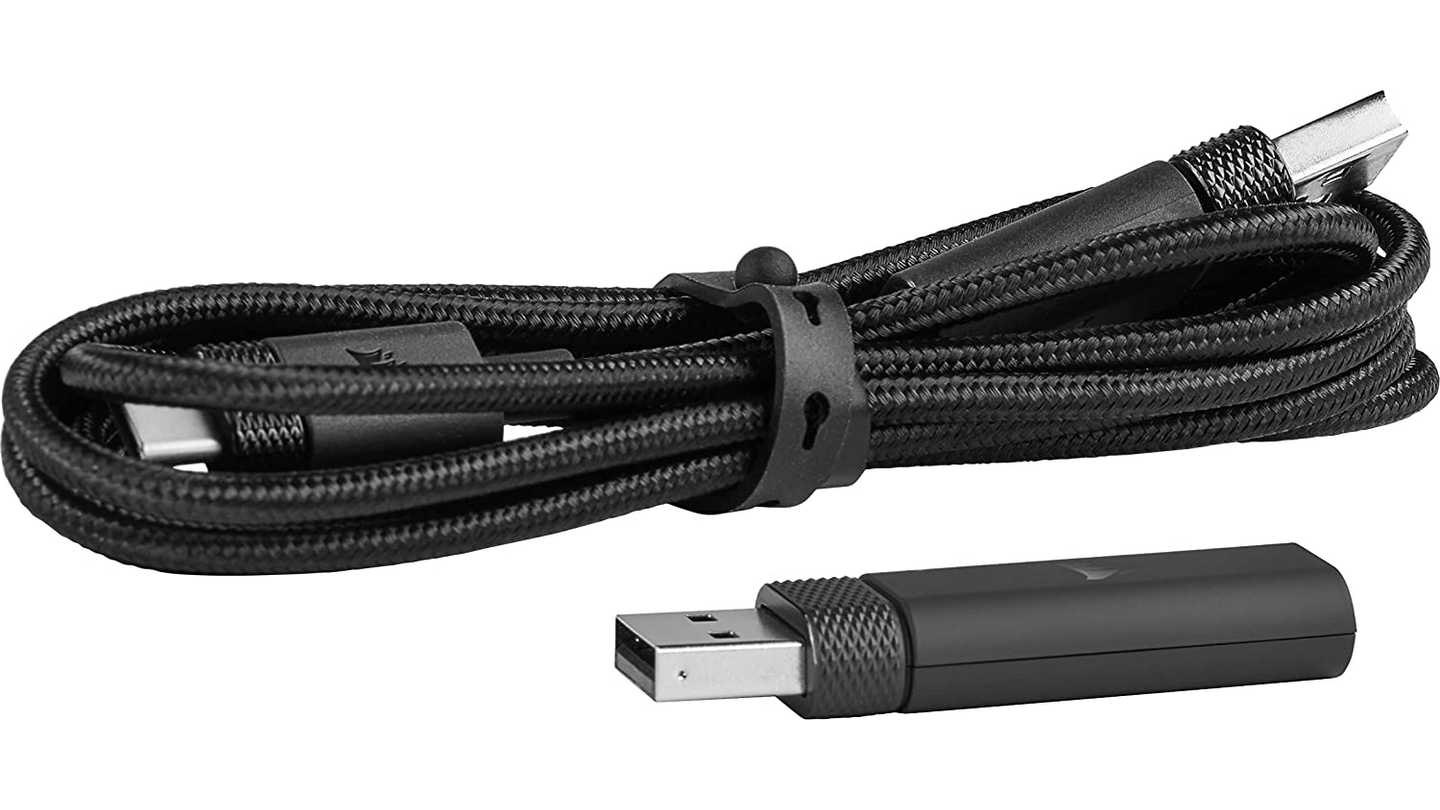 Tai Nghe Corsair HS80 RGB Wireless Carbon 4 Tai Nghe Corsair HS80 RGB Wireless Carbon