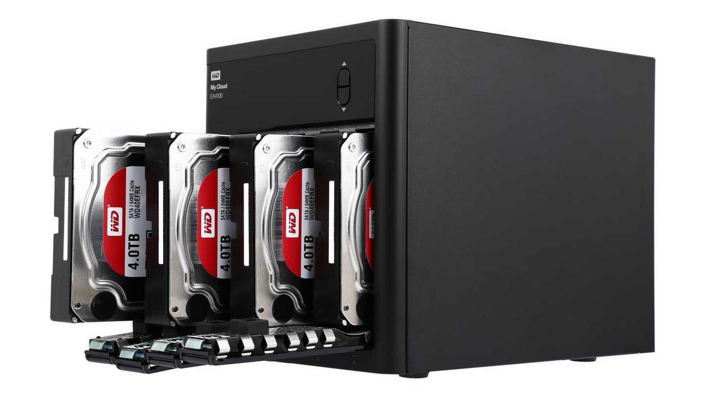 NAS WD My Cloud EX4100 16TB WDBWZE0160KBK-SESN (Dual-Core | RAM 2GB | 4 BAY 3.5" | 2 RJ45 | USB) 6 NAS WD My Cloud EX4100 16TB WDBWZE0160KBK-SESN (Dual-Core | RAM 2GB | 4 BAY 3.5" | 2 RJ45 | USB)