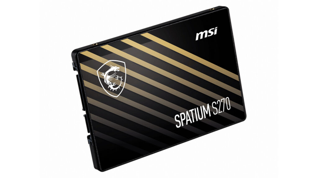 Ổ Cứng SSD SATA 2,5" MSI SPATIUM S270 240GB (500MB/s - 400MB/s)