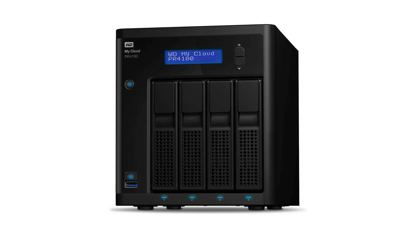 NAS WD My Cloud PR4100 32TB WDBNFA0320KBK-SESN (Pentium N3710 | RAM 4GB | 4 BAY 3.5" | 2 RJ45 | USB) 5 NAS WD My Cloud PR4100 32TB WDBNFA0320KBK-SESN (Pentium N3710 | RAM 4GB | 4 BAY 3.5" | 2 RJ45 | USB)
