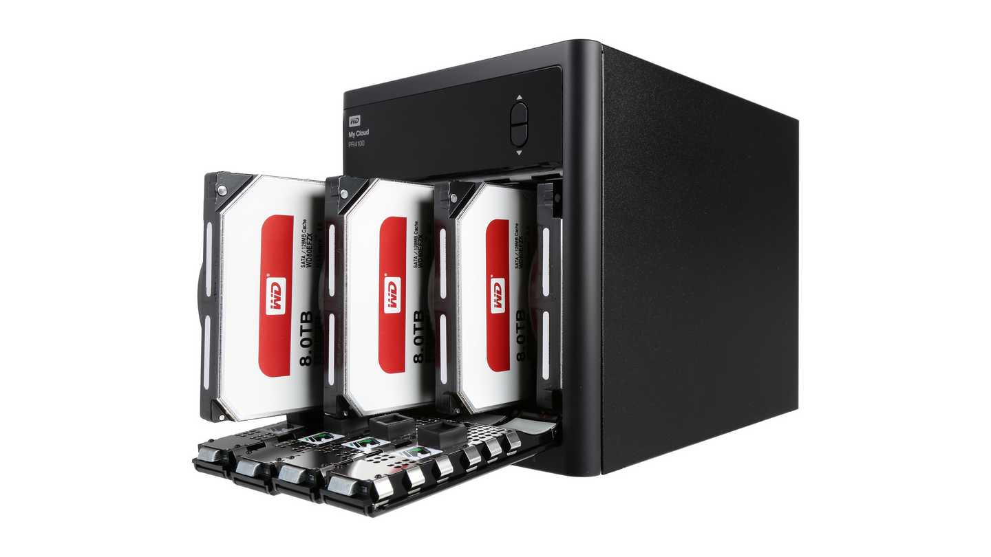 NAS WD My Cloud PR4100 32TB WDBNFA0320KBK-SESN (Pentium N3710 | RAM 4GB | 4 BAY 3.5" | 2 RJ45 | USB) 4 NAS WD My Cloud PR4100 32TB WDBNFA0320KBK-SESN (Pentium N3710 | RAM 4GB | 4 BAY 3.5" | 2 RJ45 | USB)