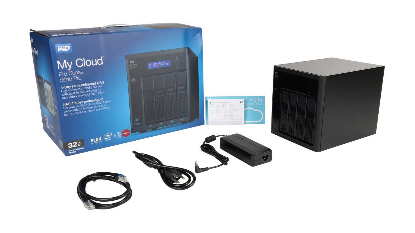 NAS WD My Cloud PR4100 32TB WDBNFA0320KBK-SESN (Pentium N3710 | RAM 4GB | 4 BAY 3.5" | 2 RJ45 | USB) 3 NAS WD My Cloud PR4100 32TB WDBNFA0320KBK-SESN (Pentium N3710 | RAM 4GB | 4 BAY 3.5" | 2 RJ45 | USB)