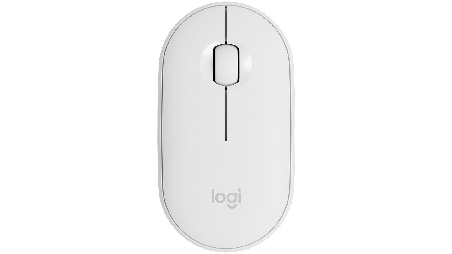 Chuột không dây Logitech Pebble M350 White