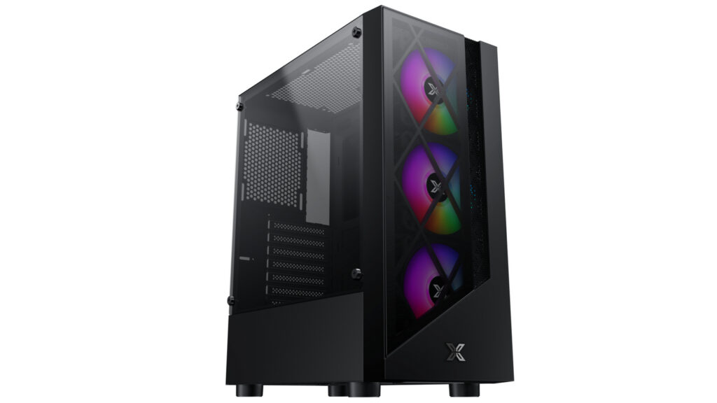 Vỏ Case Xigmatek Duke 3F Black (MidTower | Màu Đen | Sẵn 3 Fan)