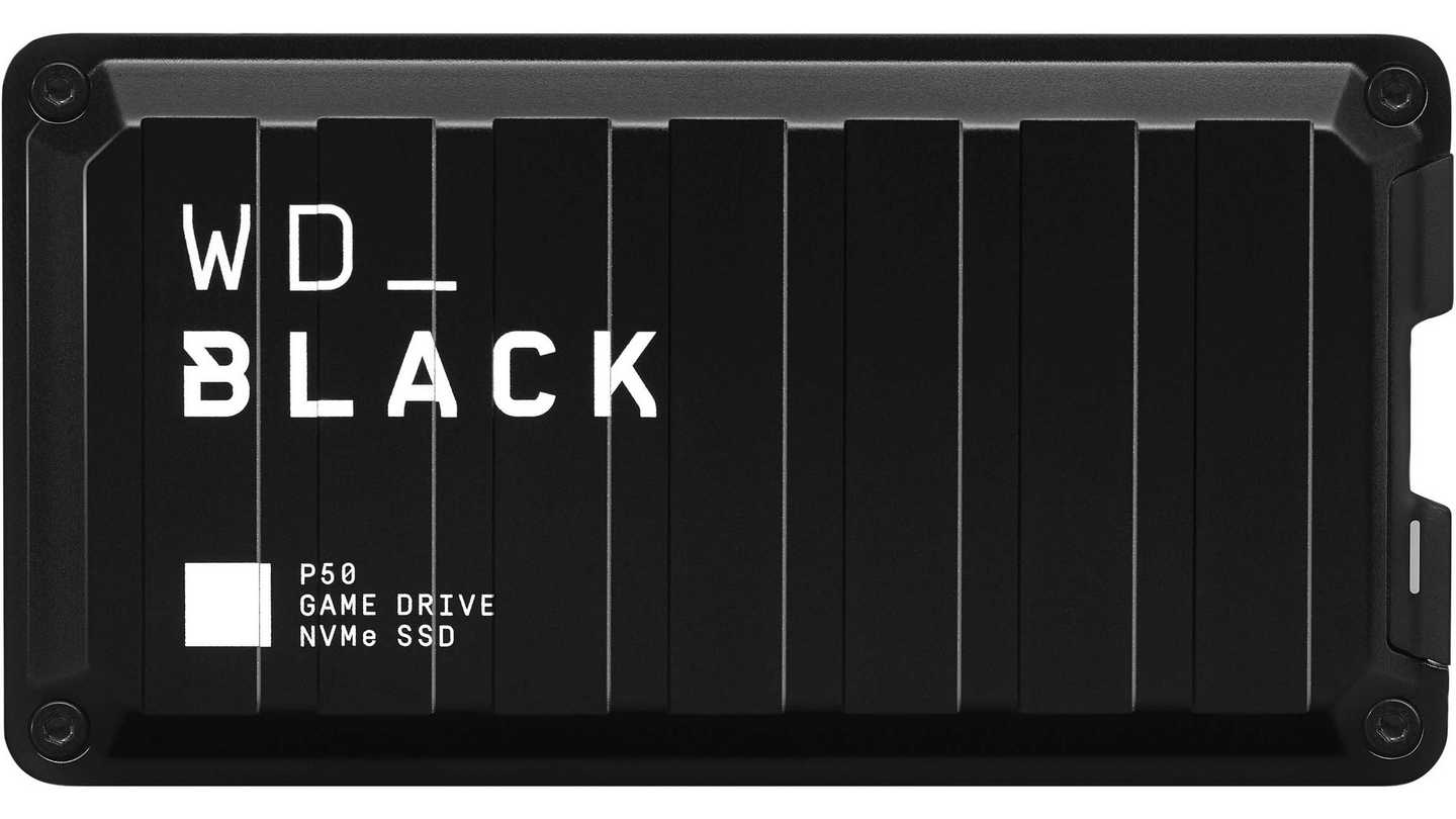 Ổ Cứng Di Động WD BLACK P50 Game Drive SSD 500GB (2,5" | USB 3 | WDBA3S5000ABK-WESN)