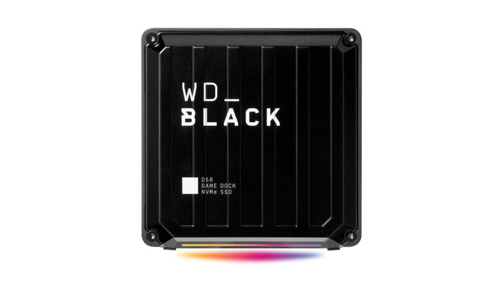 Ổ Cứng Di Động WD Black D50 Game Dock NVMe SSD 2TB (Thunderbolt | DisplayPort | WDBA3U0020BBK-SESN) 11 Ổ Cứng Di Động WD Black D50 Game Dock NVMe SSD 2TB (Thunderbolt | DisplayPort | WDBA3U0020BBK-SESN)