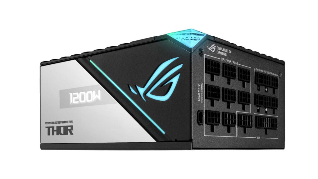 Nguồn máy tính Asus ROG THOR 1200P Platinum II (1200W | Full modular | 80 Plus Platinum)