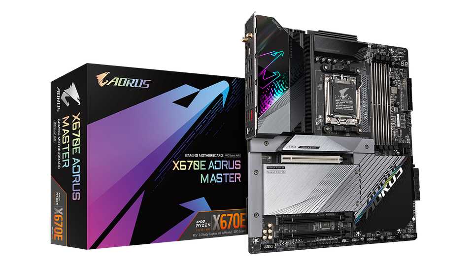 Mainboard GIGABYTE X670E AORUS MASTER (Socket AM5 | 4 Khe RAM | E-ATX) 13 Mainboard GIGABYTE X670E AORUS MASTER (Socket AM5 | 4 Khe RAM | E-ATX)