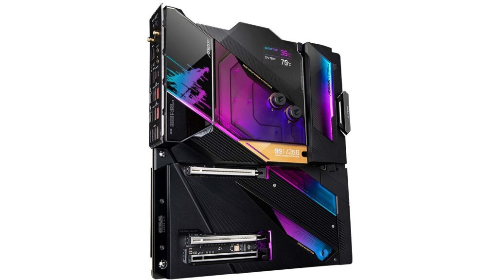 Mainboard Gigabyte Z690 AORUS XTREME WATERFORCE (Socket 1700, E-ATX, 4 Khe Ram DDR5) 8 Mainboard Gigabyte Z690 AORUS XTREME WATERFORCE (Socket 1700, E-ATX, 4 Khe Ram DDR5)