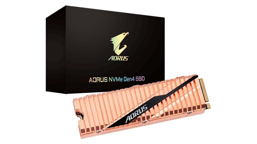 Ổ cứng SSD Gigabyte AORUS NVMe Gen4 2TB (M.2 Gen4x4 | 5000 MB/s / 4400 MB/s)