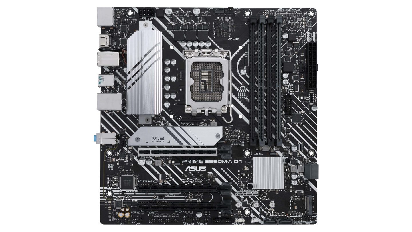 Mainboard ASUS PRIME B660M-A D4 CSM (LGA1700 | mATX | 4 khe RAM DDR4)