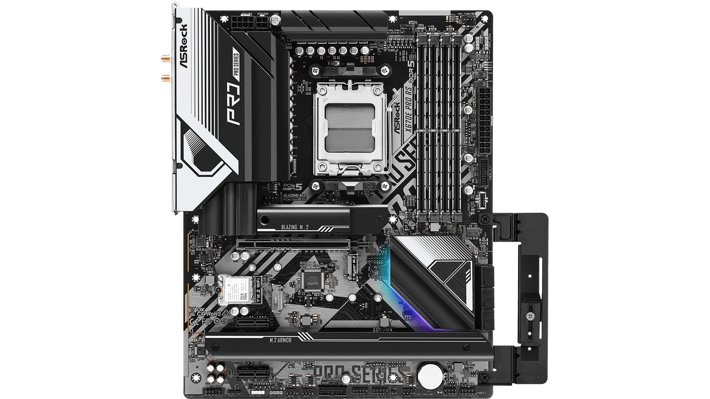 Mainboard ASRock X670E Pro RS (Socket AM5 | 4 Khe RAM | ATX) 5 Mainboard ASRock X670E Pro RS (Socket AM5 | 4 Khe RAM | ATX)