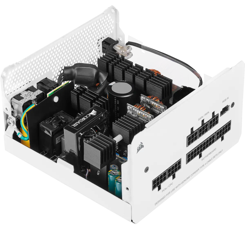 Nguồn máy tính Corsair CX550F White RGB (550W | 80 Plus Bronze | Fully Modular) 33 Nguồn máy tính Corsair CX550F White RGB (550W | 80 Plus Bronze | Fully Modular)