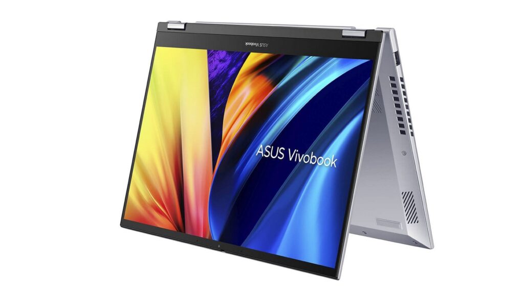 Laptop ASUS Vivobook S 14 Flip TN3402QA-LZ019W (Ryzen 5 5600H | RAM 8GB | SSD 512GB | 14-WUXGA-Touch | Win11 | Bạc)