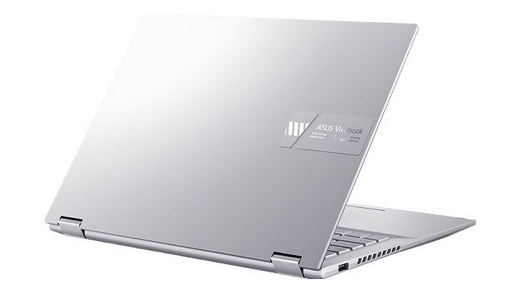 Laptop ASUS Vivobook S 14 Flip TN3402QA-LZ019W (Ryzen 5 5600H | RAM 8GB | SSD 512GB | 14-WUXGA-Touch | Win11 | Bạc)
