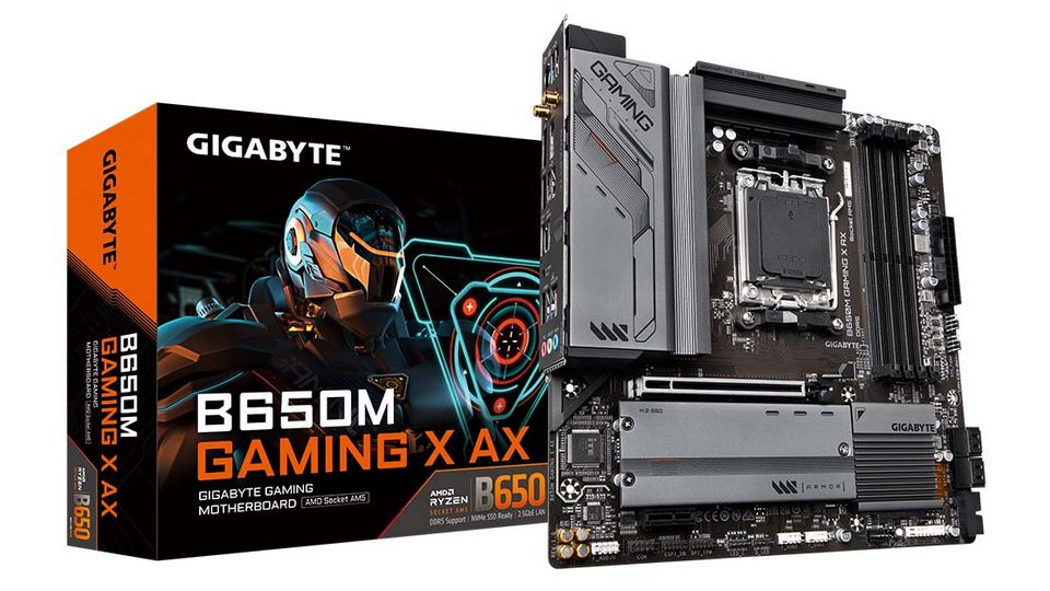 Mainboard Gigabyte B650M GAMING X AX (Socket AM5 | M-ATX | 4 Khe DDR5)